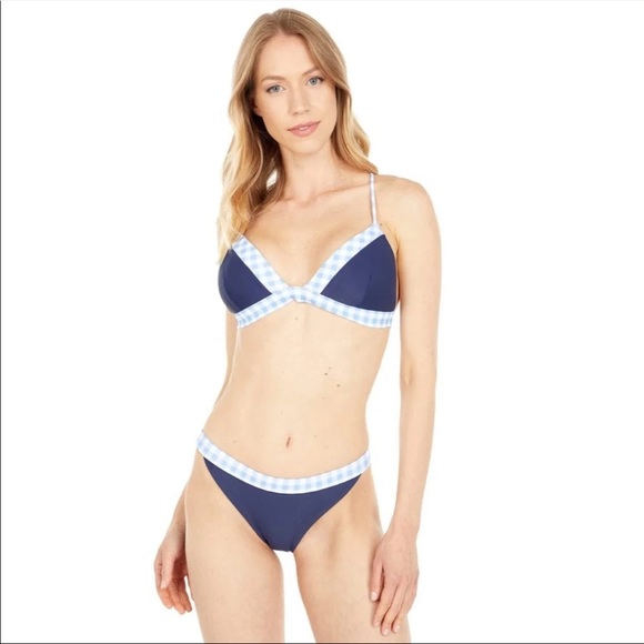 NWT 2Pc Southern Tide Oceanside Gingham Bikini Set - Picture 3 of 10